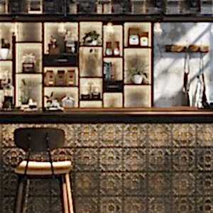 Tin Decorative Copper Tiles