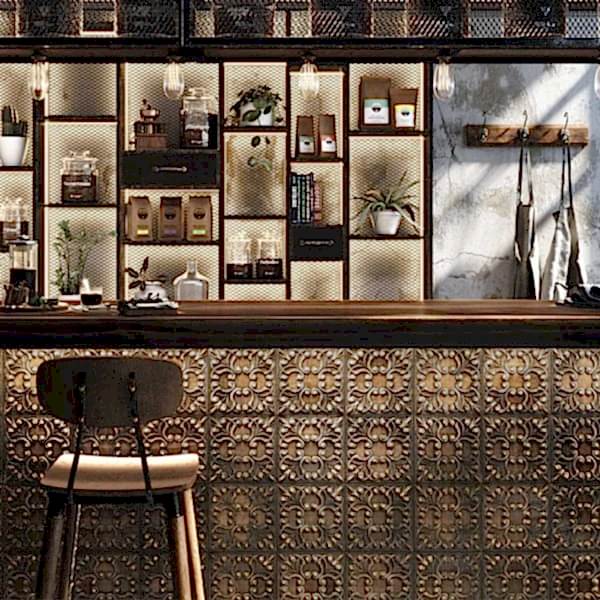 Tin Decorative Copper Tiles
