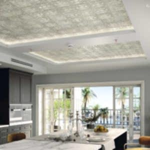 Tin Decorative Zinc Tiles Roomshot